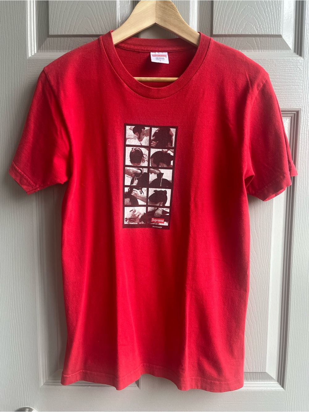 Supreme Sumo Tee Red Graphic T-Shirt FW 2016